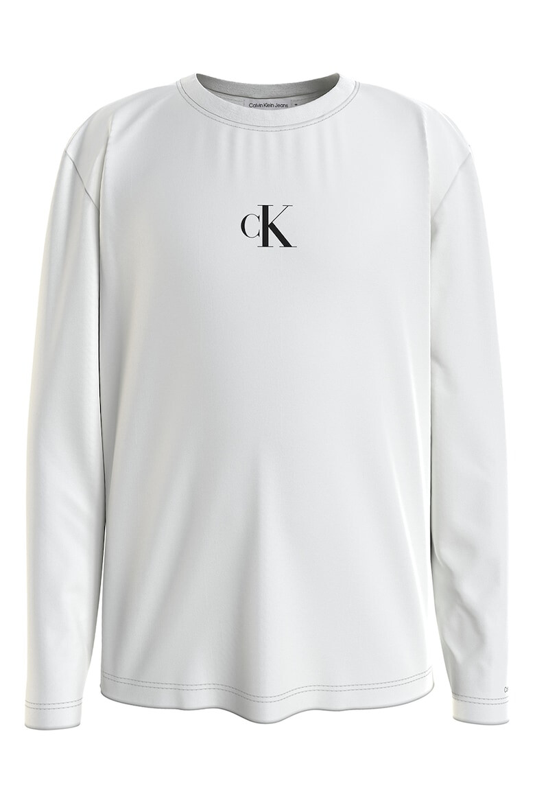 CALVIN KLEIN Блуза с лого - Pepit.bg