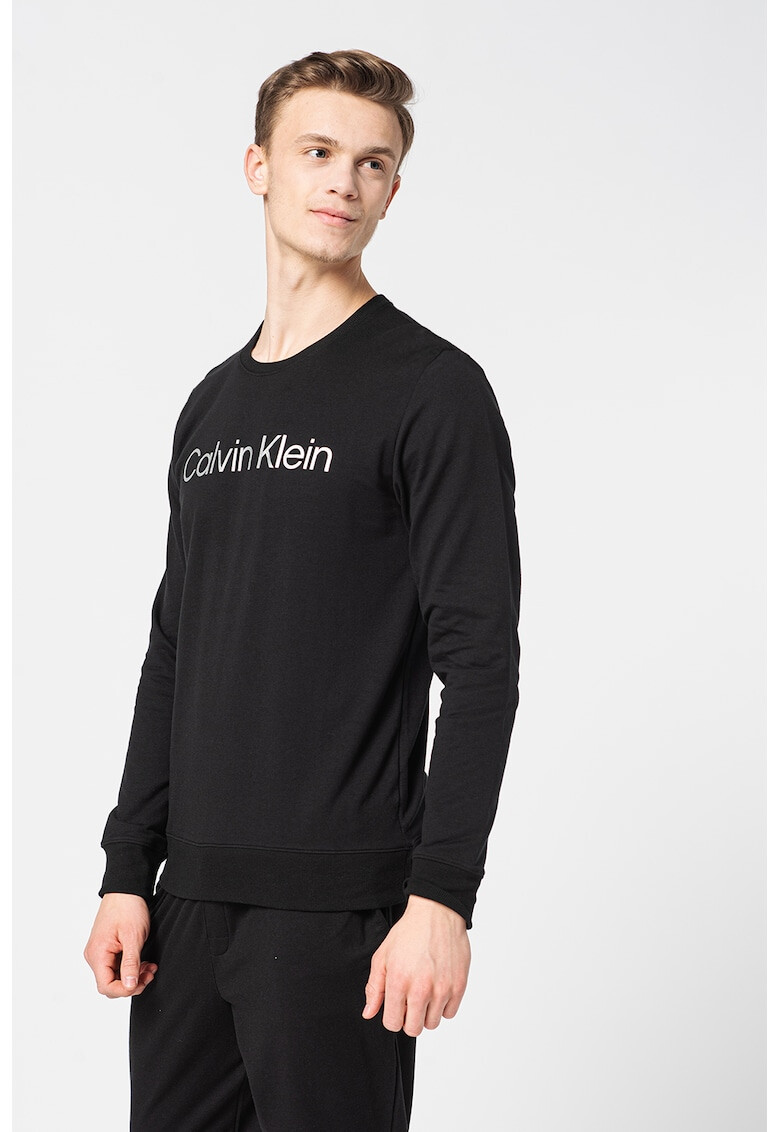 CALVIN KLEIN Блуза с овално деколте - Pepit.bg
