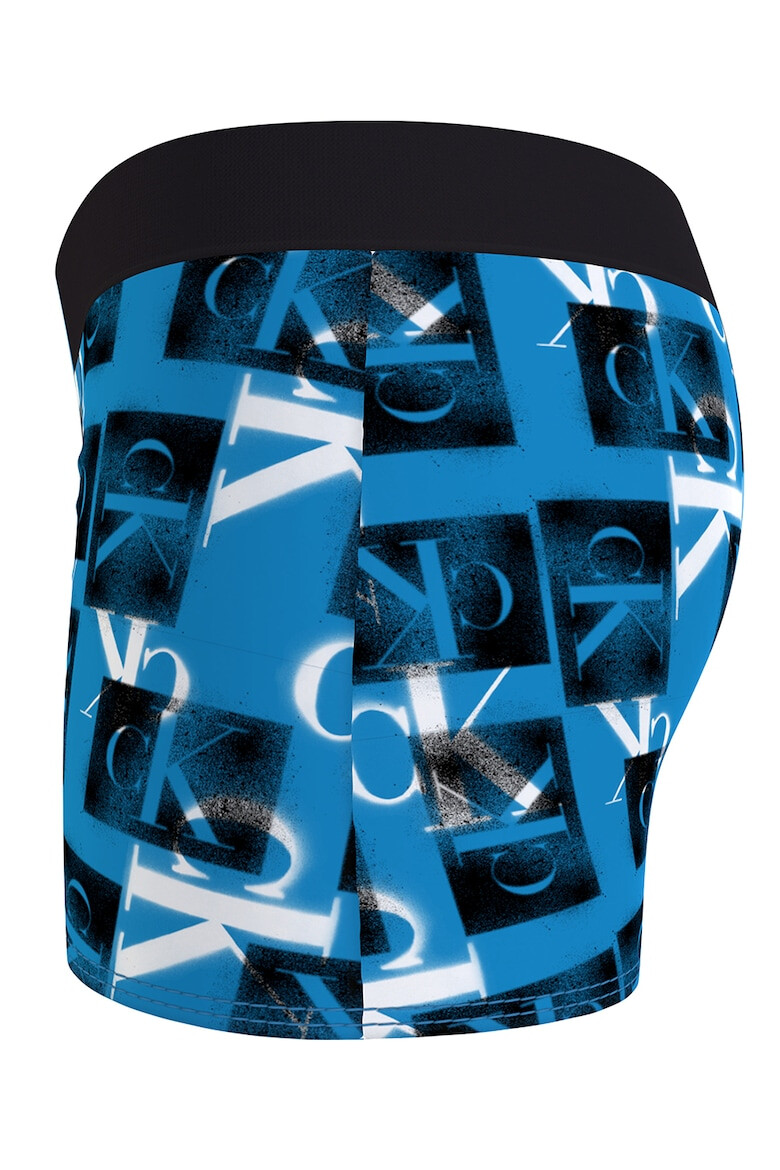 CALVIN KLEIN Боксерки с десен с лого - 2 чифта - Pepit.bg