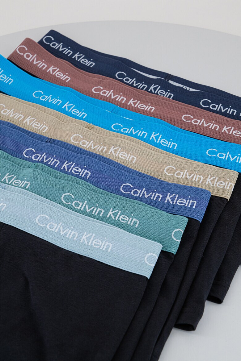 CALVIN KLEIN Боксерки с еластична талия и лого - 7 чифта - Pepit.bg