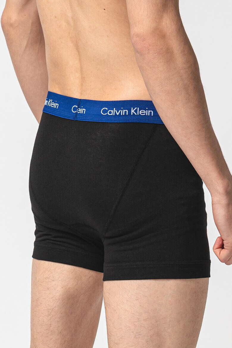 CALVIN KLEIN Боксерки с еластична талия с лого - 3 чифта - Pepit.bg