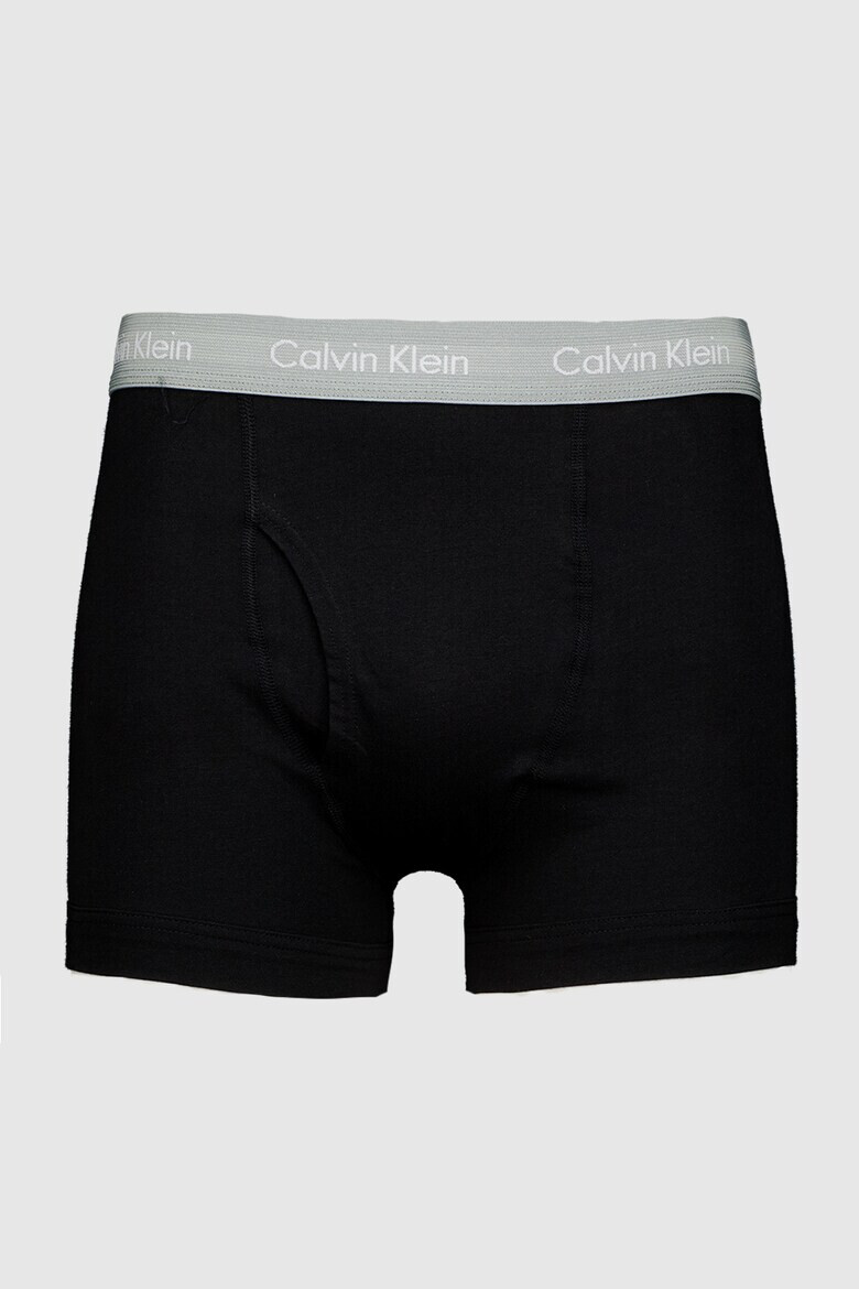 CALVIN KLEIN Боксерки с еластична талия с лого - 3 чифта - Pepit.bg