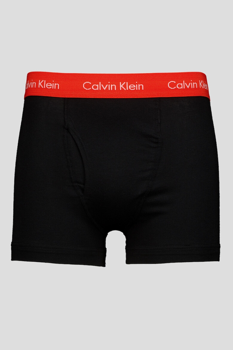 CALVIN KLEIN Боксерки с еластична талия с лого - 3 чифта - Pepit.bg