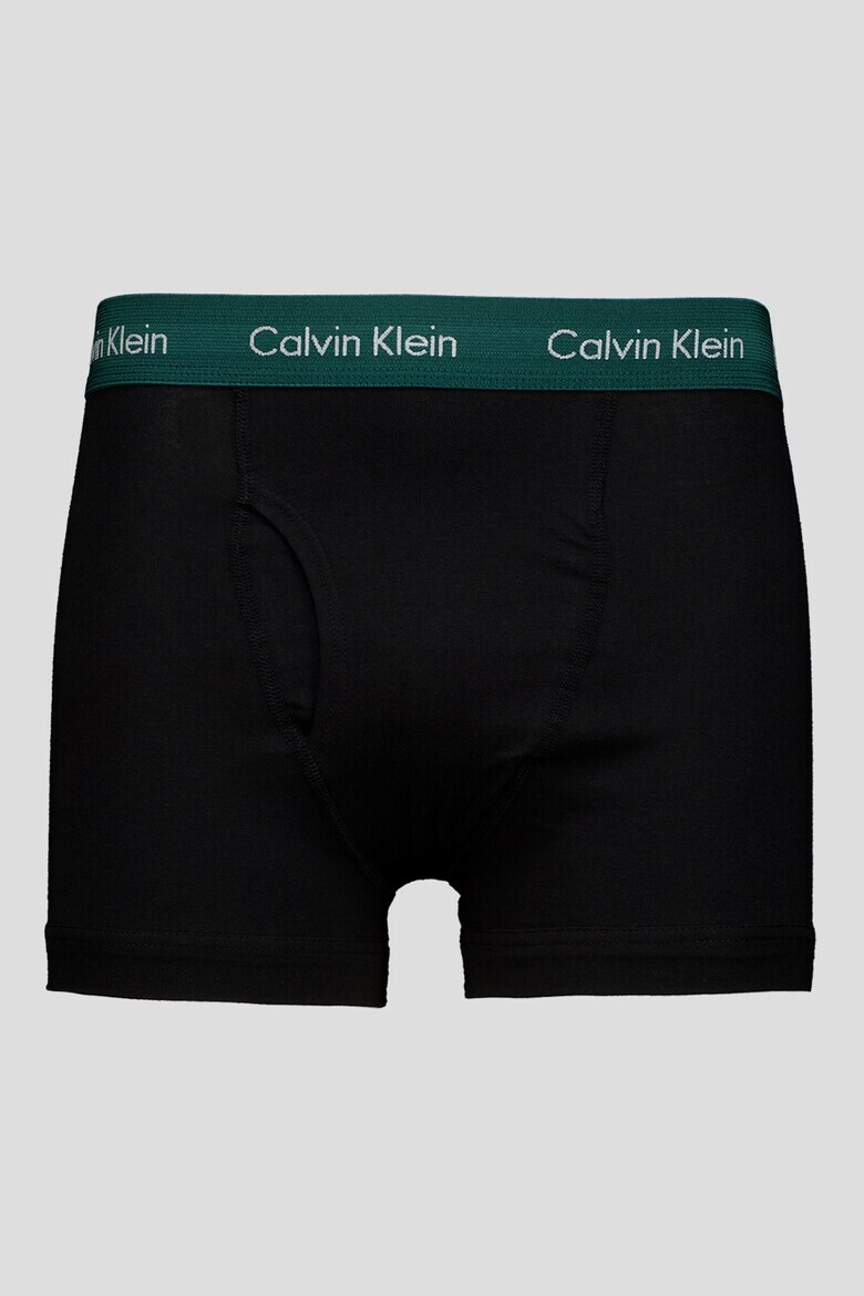 CALVIN KLEIN Боксерки с еластична талия с лого - 3 чифта - Pepit.bg