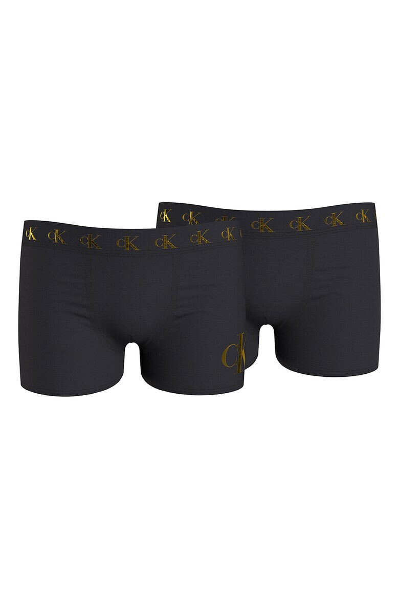 CALVIN KLEIN Боксерки с лого - 2 чифта - Pepit.bg
