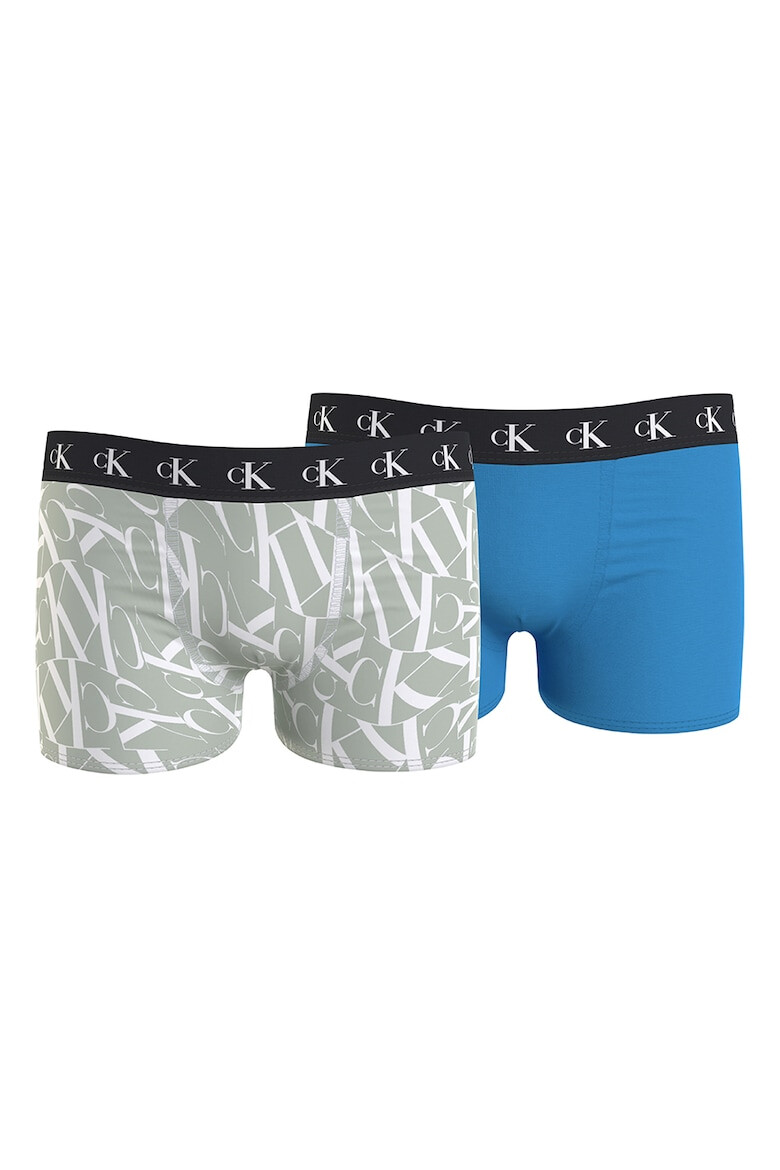 CALVIN KLEIN Боксерки с лого - 2 чифта - Pepit.bg