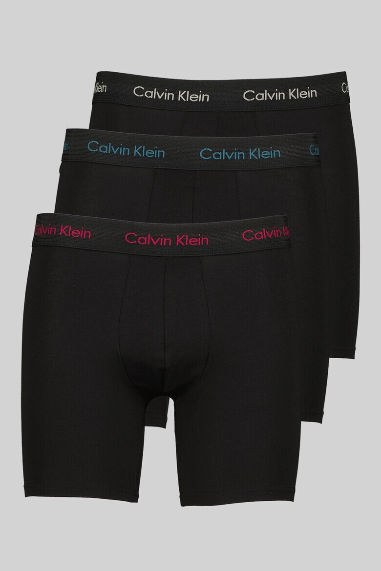 CALVIN KLEIN Боксерки с лого - 3 чифта - Pepit.bg