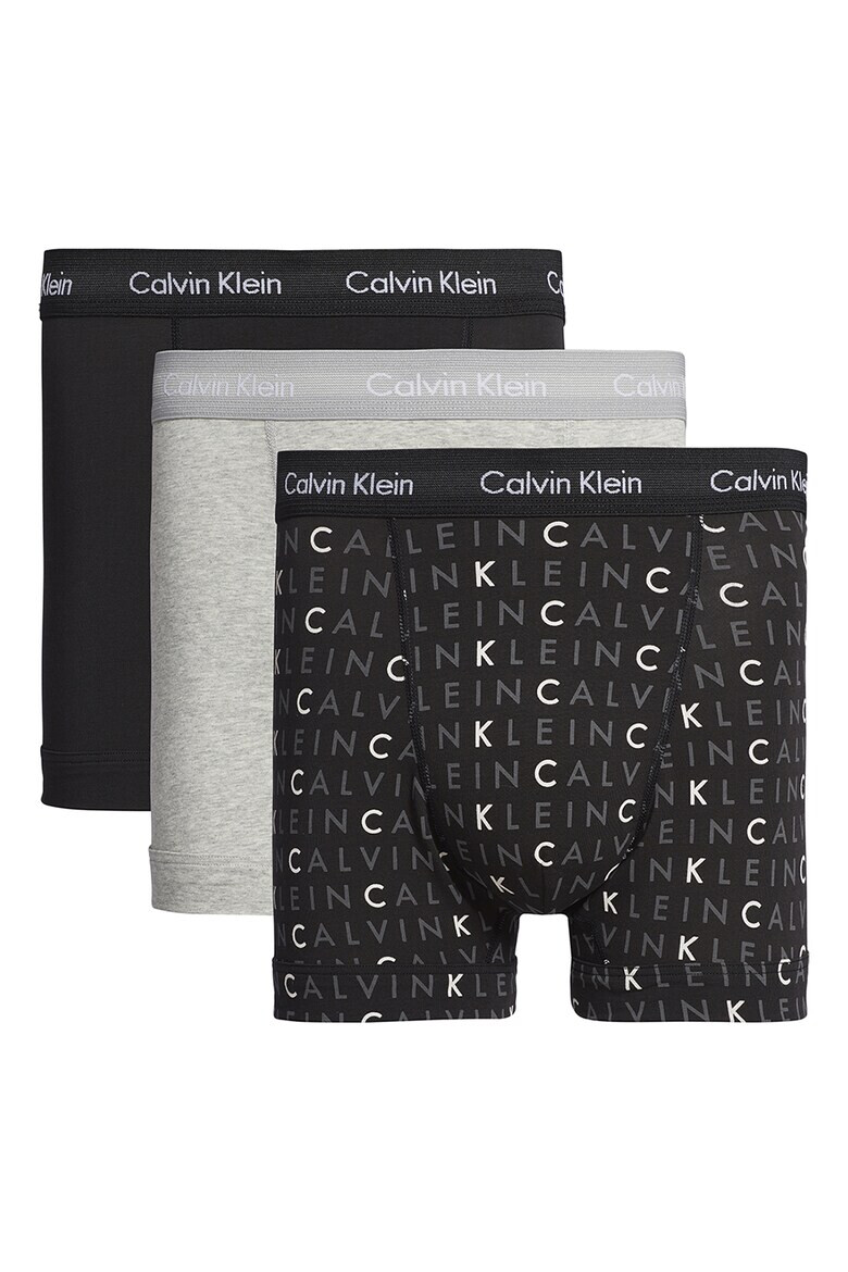 CALVIN KLEIN Боксерки с лого - 3 чифта - Pepit.bg