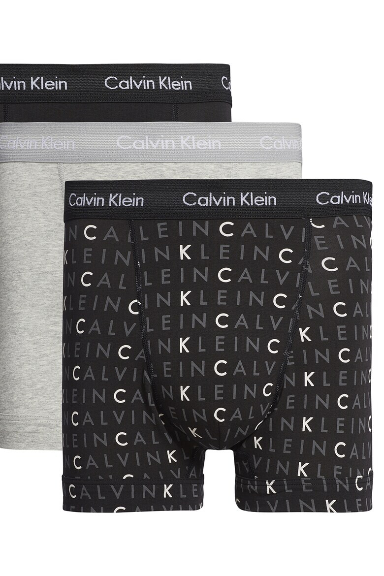 CALVIN KLEIN Боксерки с лого - 3 чифта - Pepit.bg