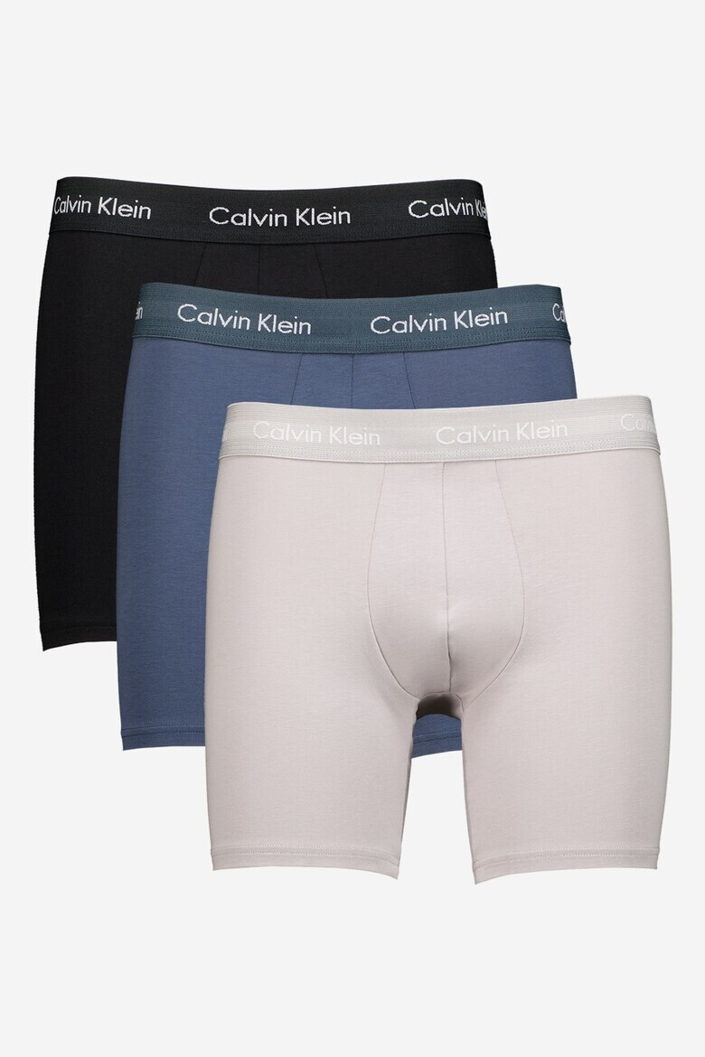 CALVIN KLEIN Боксерки с лого - 3 чифта - Pepit.bg