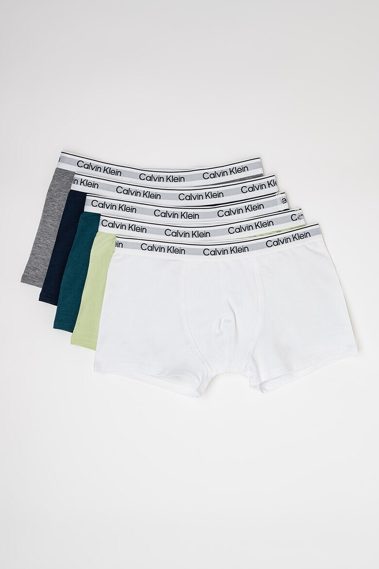 CALVIN KLEIN Боксерки с лого - 5 чифта - Pepit.bg