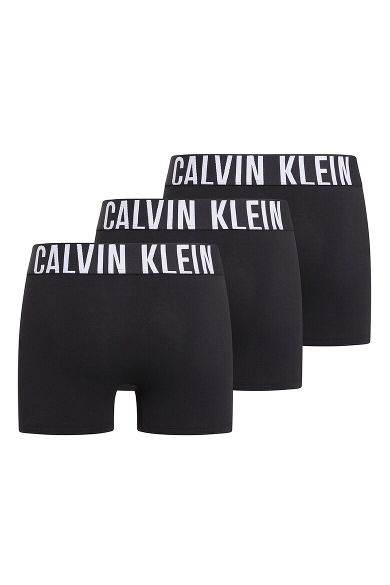 CALVIN KLEIN Боксерки с лого на талията - 3 чифта - Pepit.bg