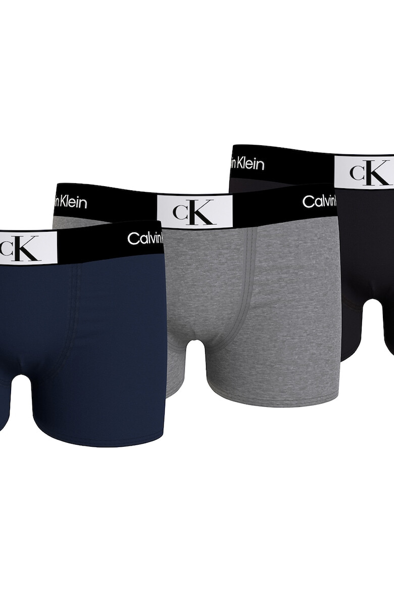 CALVIN KLEIN Боксерки с памук - 3 чифта - Pepit.bg