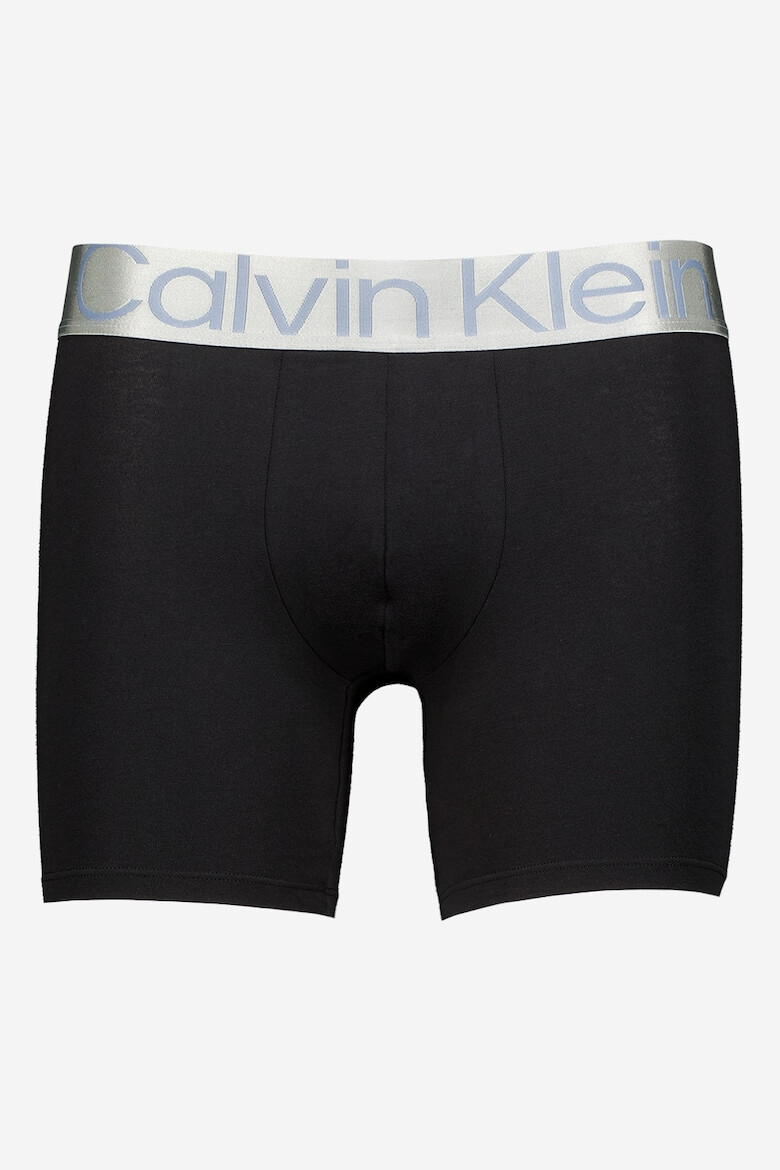 CALVIN KLEIN Боксерки с памук и лого на талията - 3 чифта - Pepit.bg