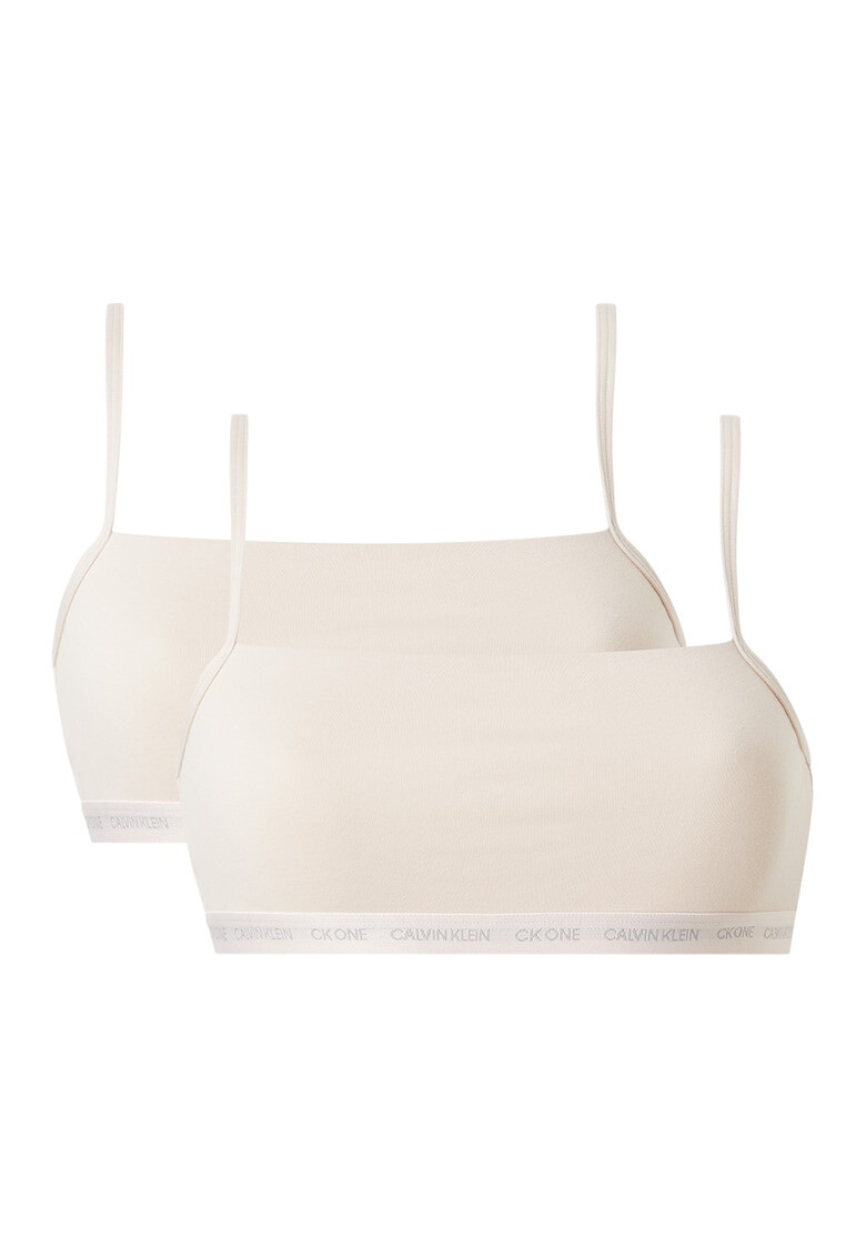 CALVIN KLEIN Бюстие без подплънки - 2 броя - Pepit.bg