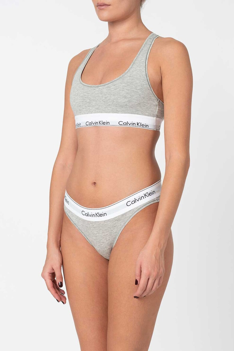 CALVIN KLEIN Бюстие с модал с лого - Pepit.bg