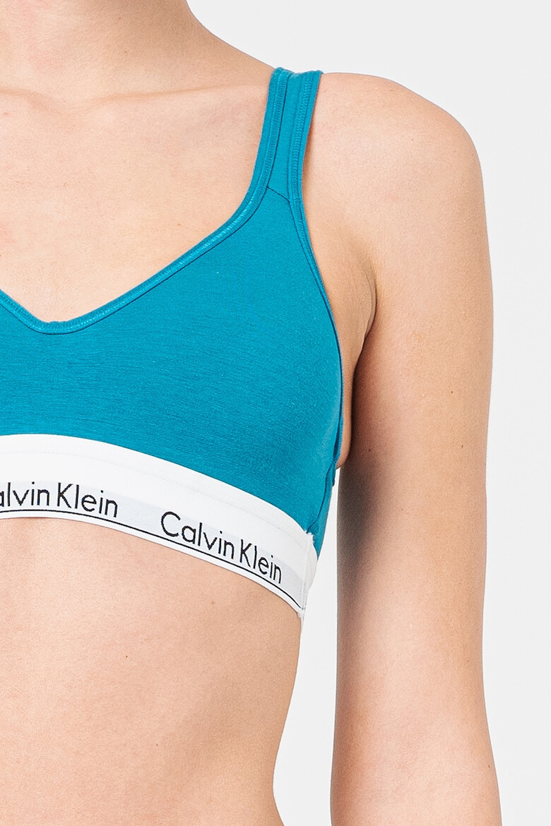 CALVIN KLEIN Бюстие с памук и модал - Pepit.bg