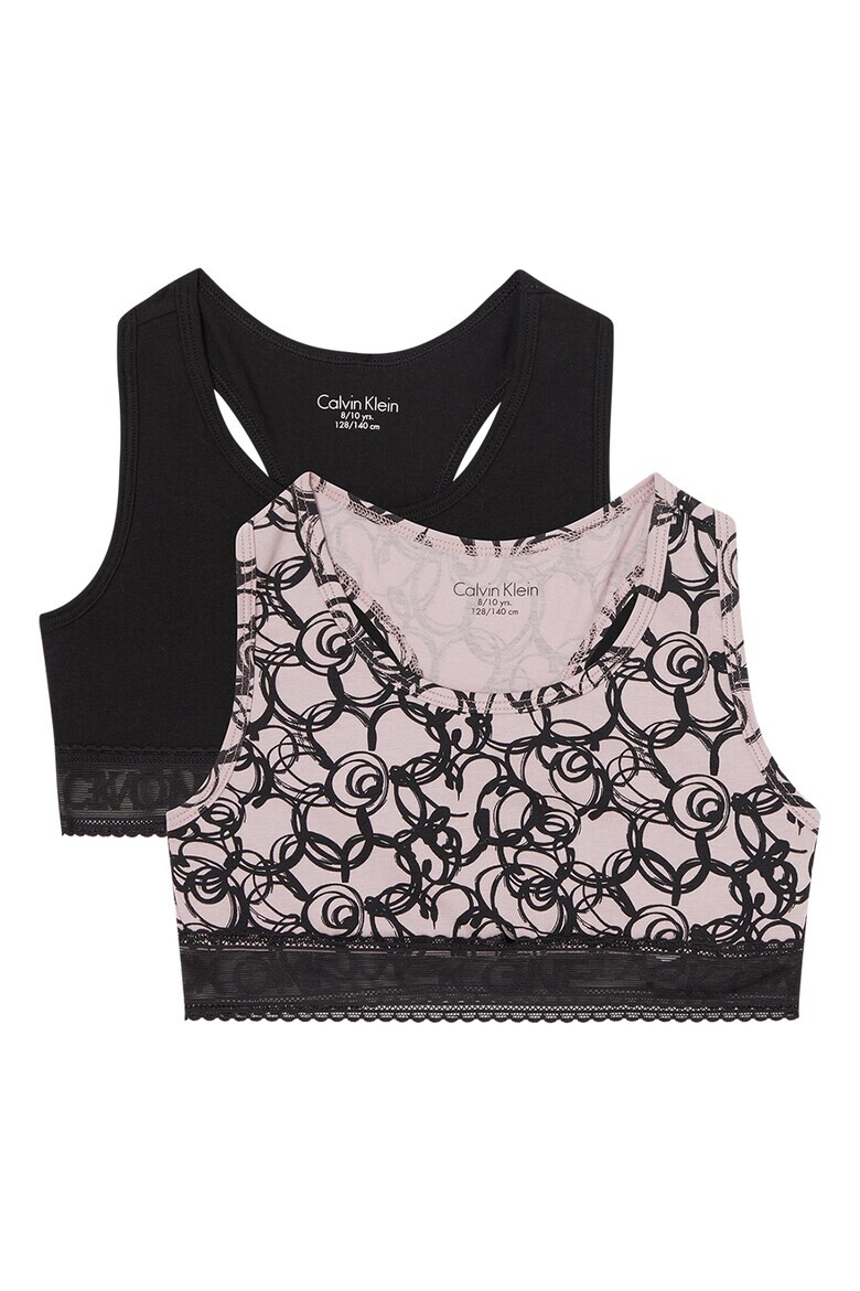 CALVIN KLEIN Бюстиета с десен - 2 чифта - Pepit.bg