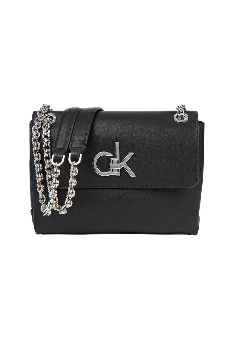CALVIN KLEIN Чанта от еко кожа с капаче - Pepit.bg