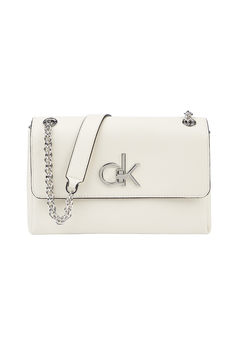 CALVIN KLEIN Чанта от еко кожа с капаче - Pepit.bg