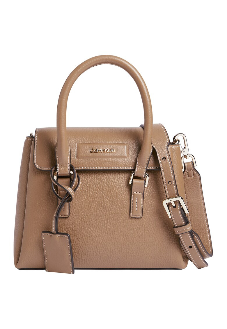 CALVIN KLEIN Чанта от еко кожа с капаче - Pepit.bg