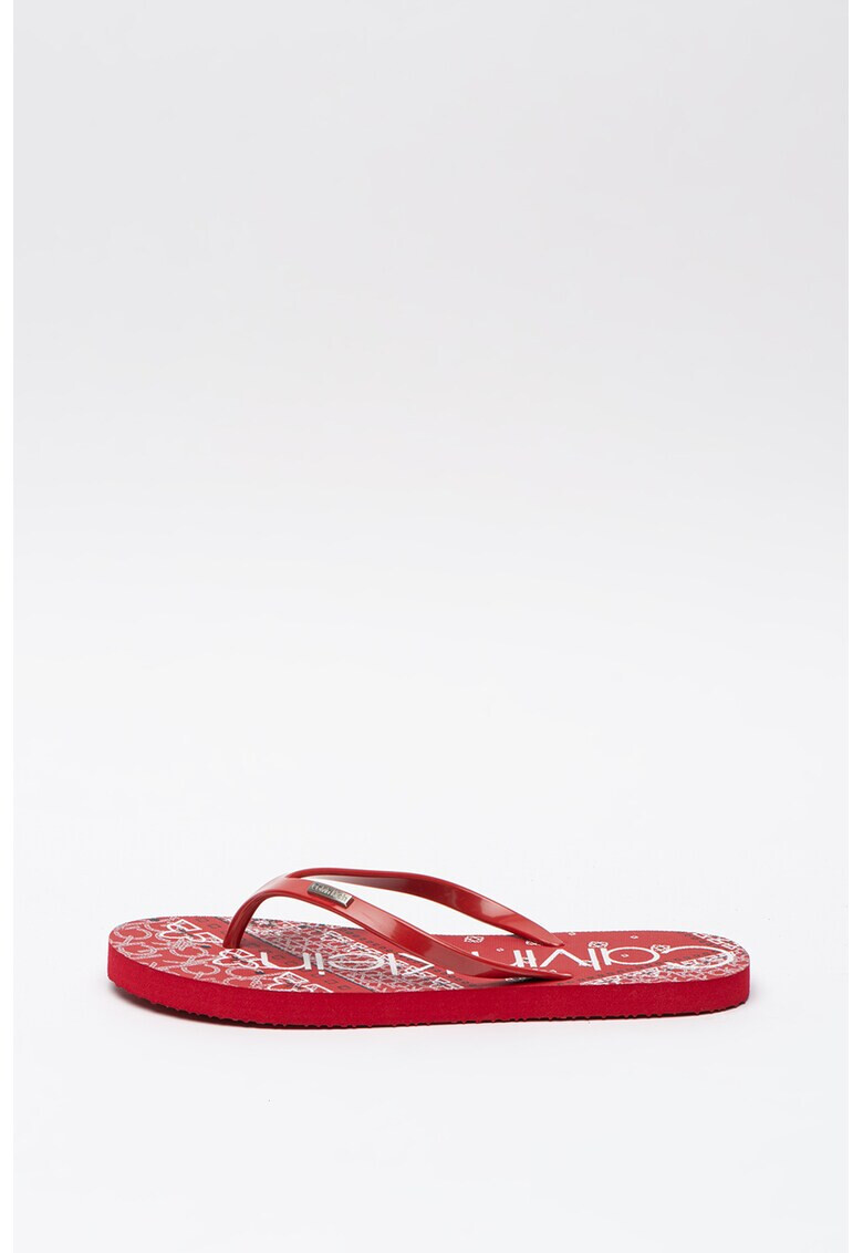 CALVIN KLEIN Чехли Samaria с лого - Pepit.bg