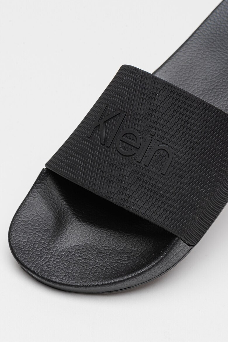 CALVIN KLEIN Чехли с релефно лого - Pepit.bg