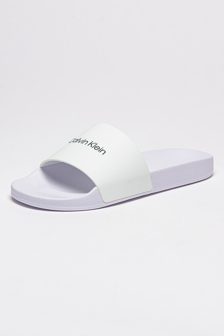 CALVIN KLEIN Чехли с релефно лого - Pepit.bg