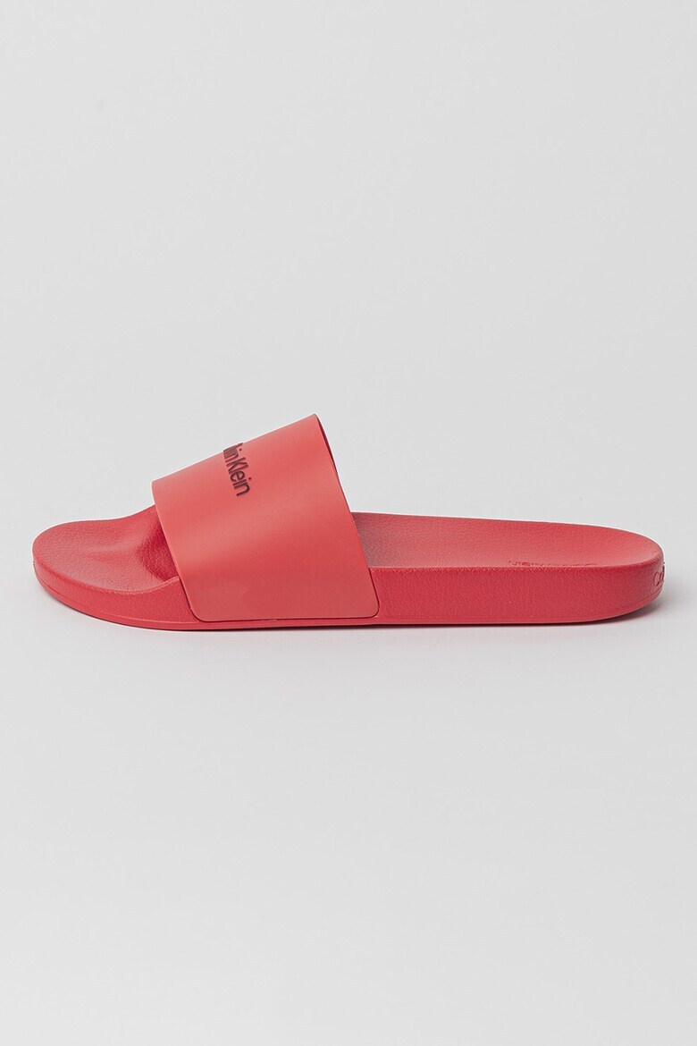 CALVIN KLEIN Чехли с релефно лого - Pepit.bg