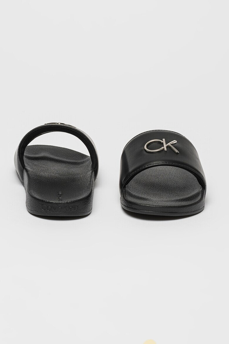CALVIN KLEIN Чехли с релефно лого - Pepit.bg