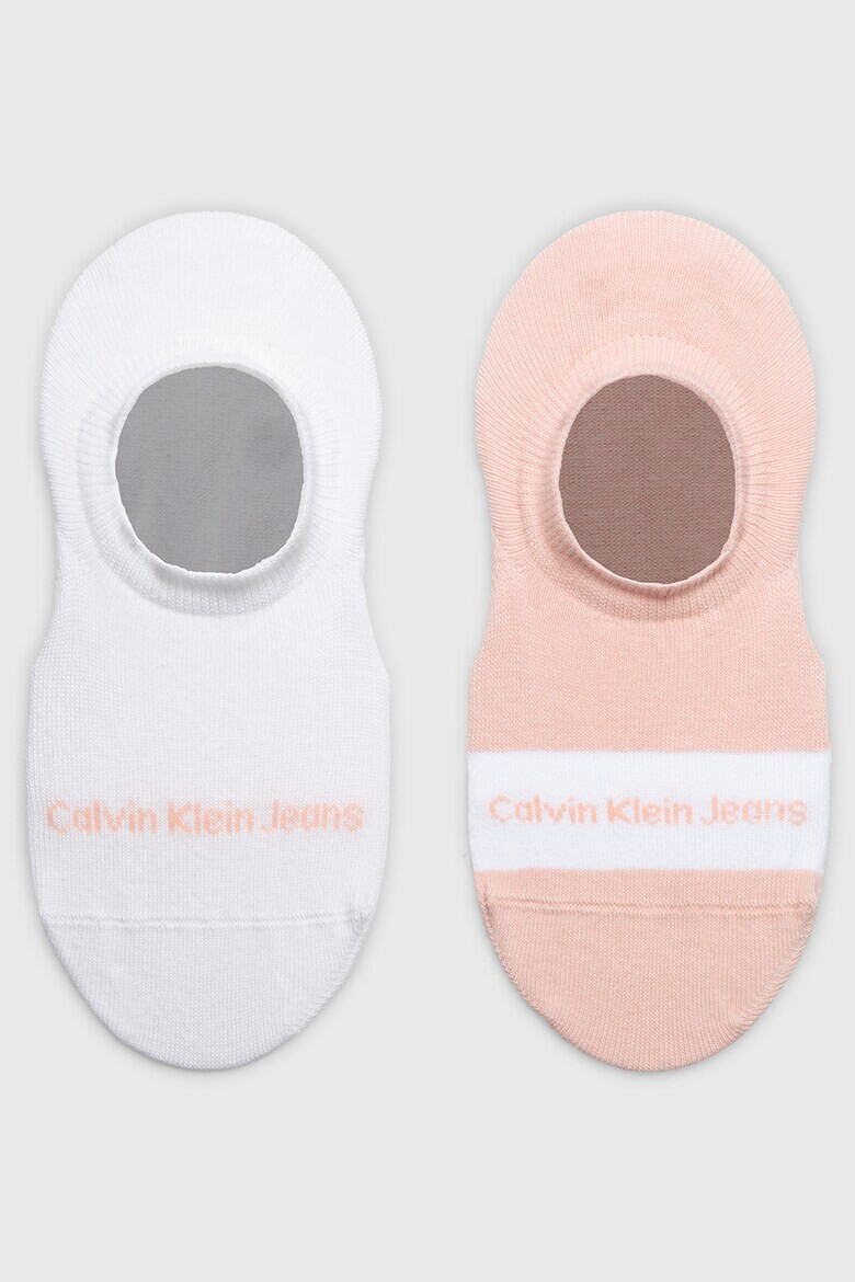 CALVIN KLEIN Чорапи до глезена - 2 чифта - Pepit.bg