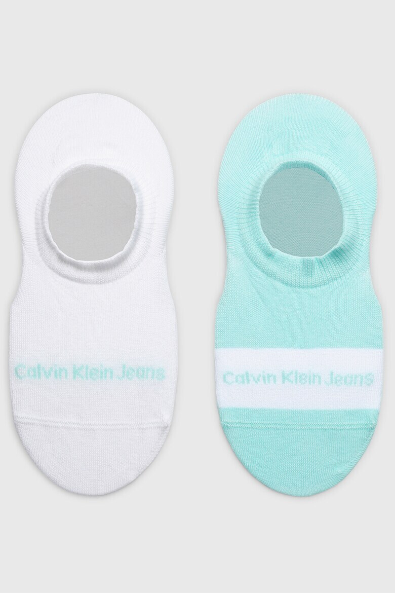 CALVIN KLEIN Чорапи до глезена - 2 чифта - Pepit.bg