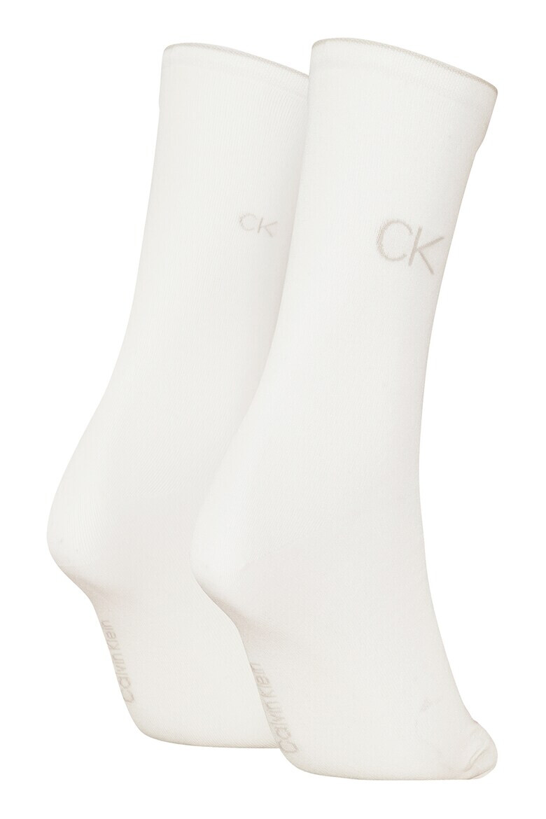 CALVIN KLEIN Чорапи с изчистен дизайн - 2 чифта - Pepit.bg