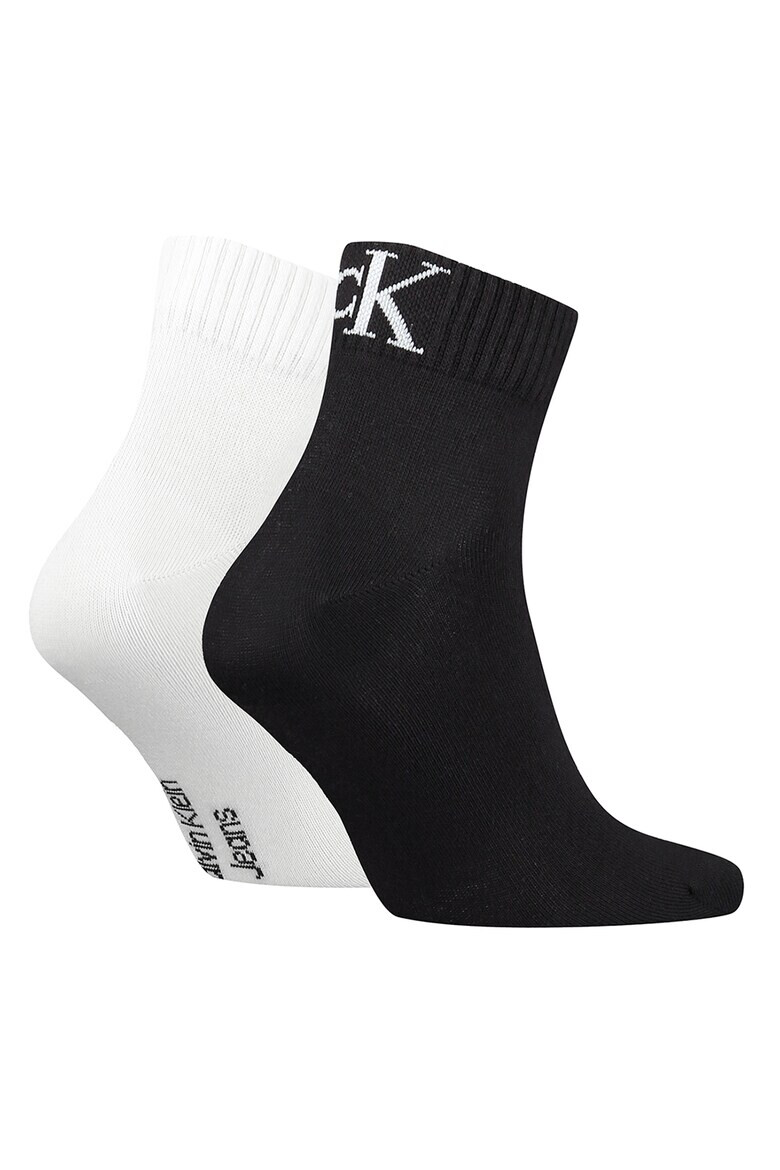 CALVIN KLEIN Чорапи с лого - 2 чифта - Pepit.bg