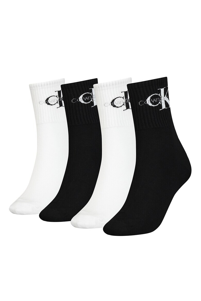 CALVIN KLEIN Чорапи с лого - 4 чифта - Pepit.bg