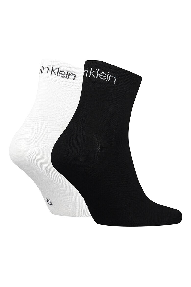 CALVIN KLEIN Чорапи с органичен памук - 2 чифта - Pepit.bg