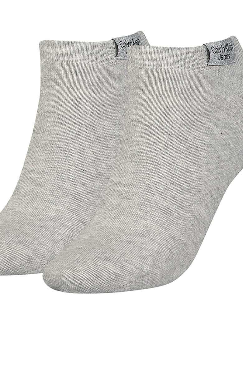 CALVIN KLEIN Чорапи с органичен памук - 2 чифта - Pepit.bg