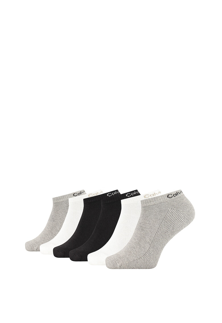 CALVIN KLEIN Чорапи с памук - 6 чифта - Pepit.bg