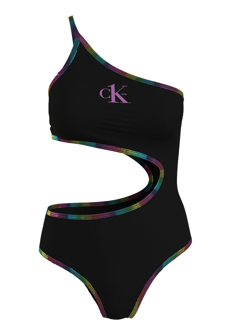 CALVIN KLEIN Цял бански с едно рамо - Pepit.bg