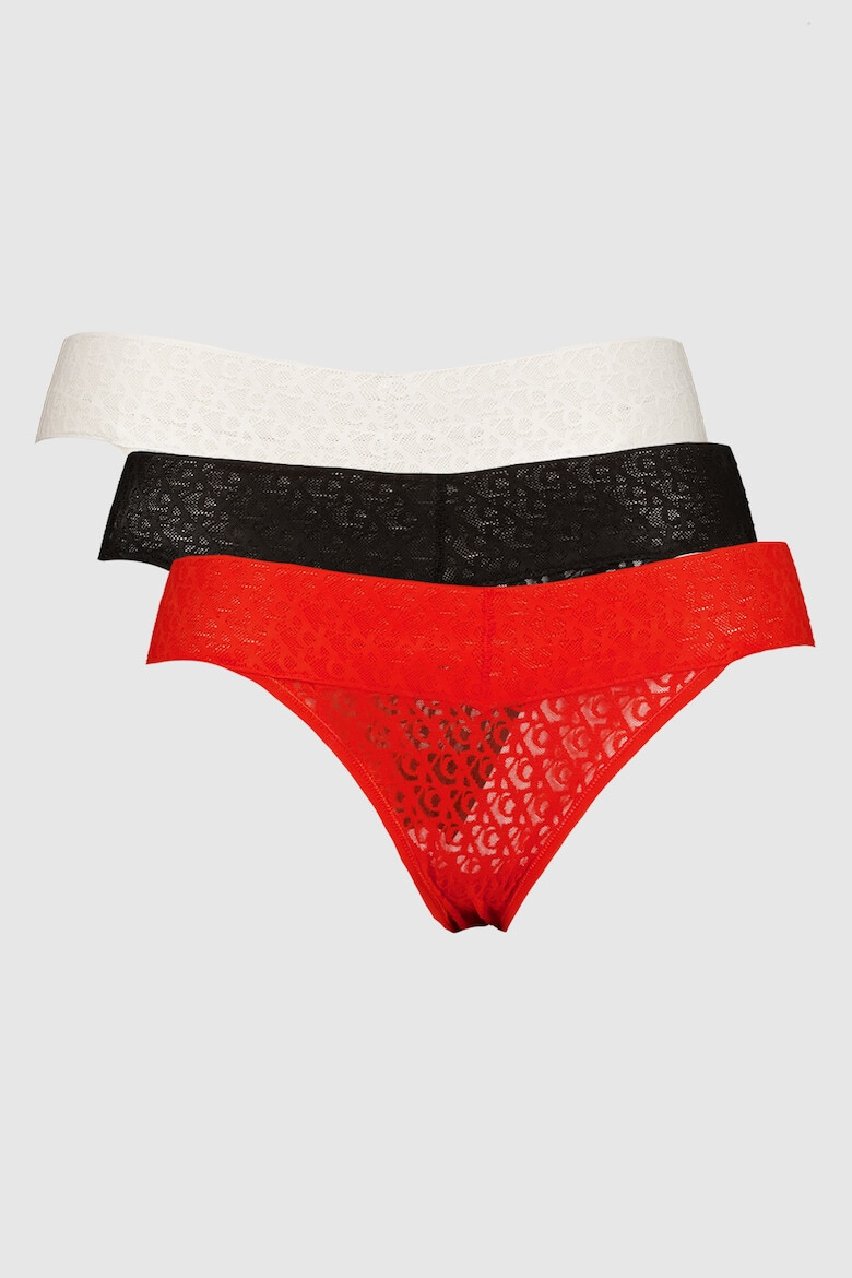 CALVIN KLEIN Дантелени бикини - 3 чифта - Pepit.bg