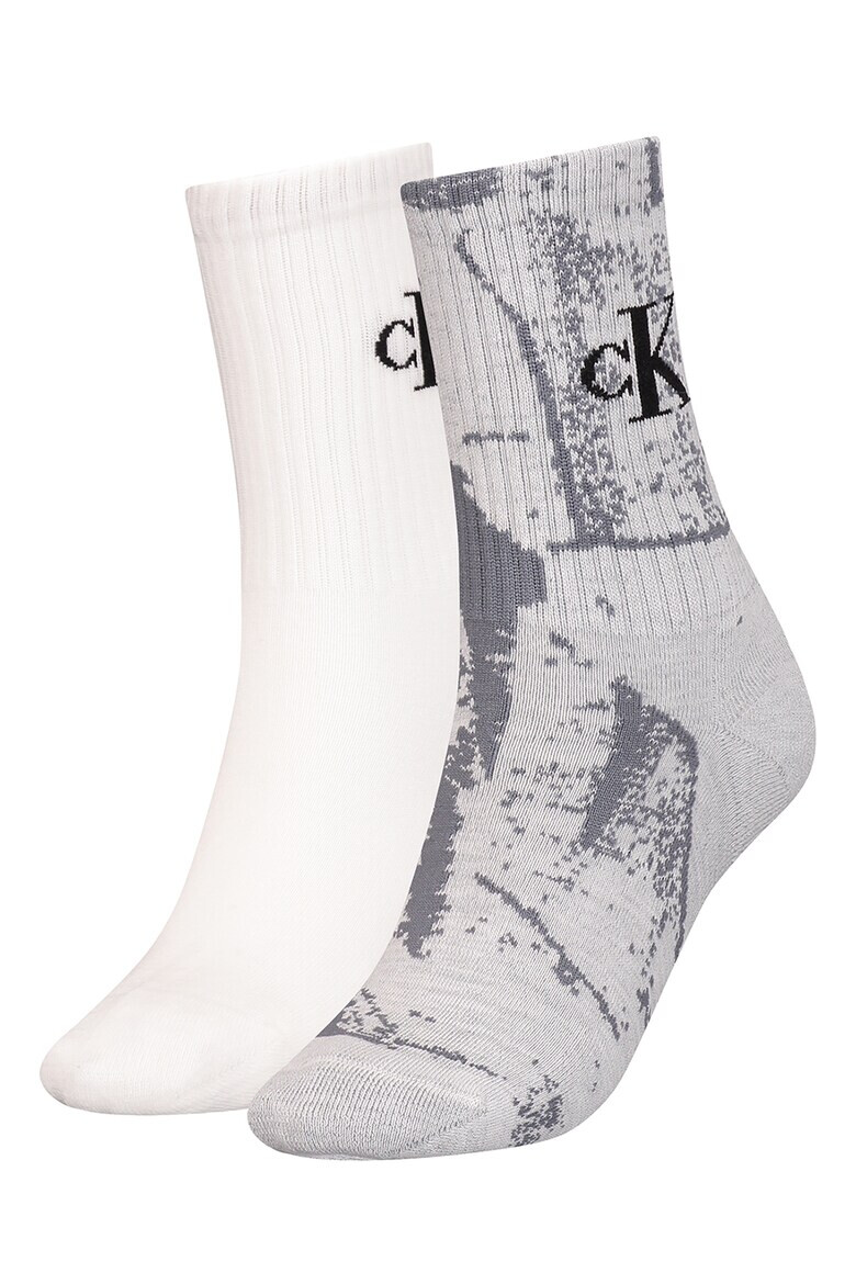 CALVIN KLEIN Дълги чорапи - 2 чифта - Pepit.bg