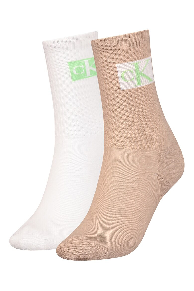 CALVIN KLEIN Дълги чорапи - 2 чифта - Pepit.bg
