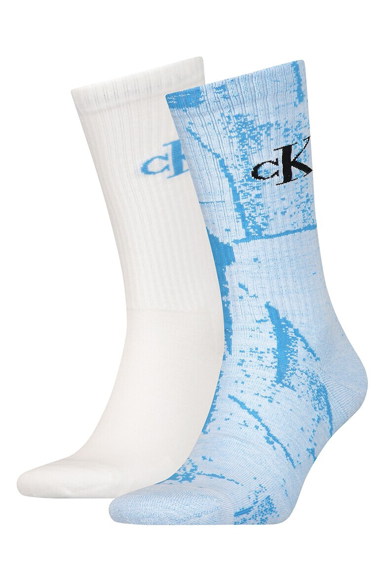 CALVIN KLEIN Дълги чорапи - 2 чифта - Pepit.bg
