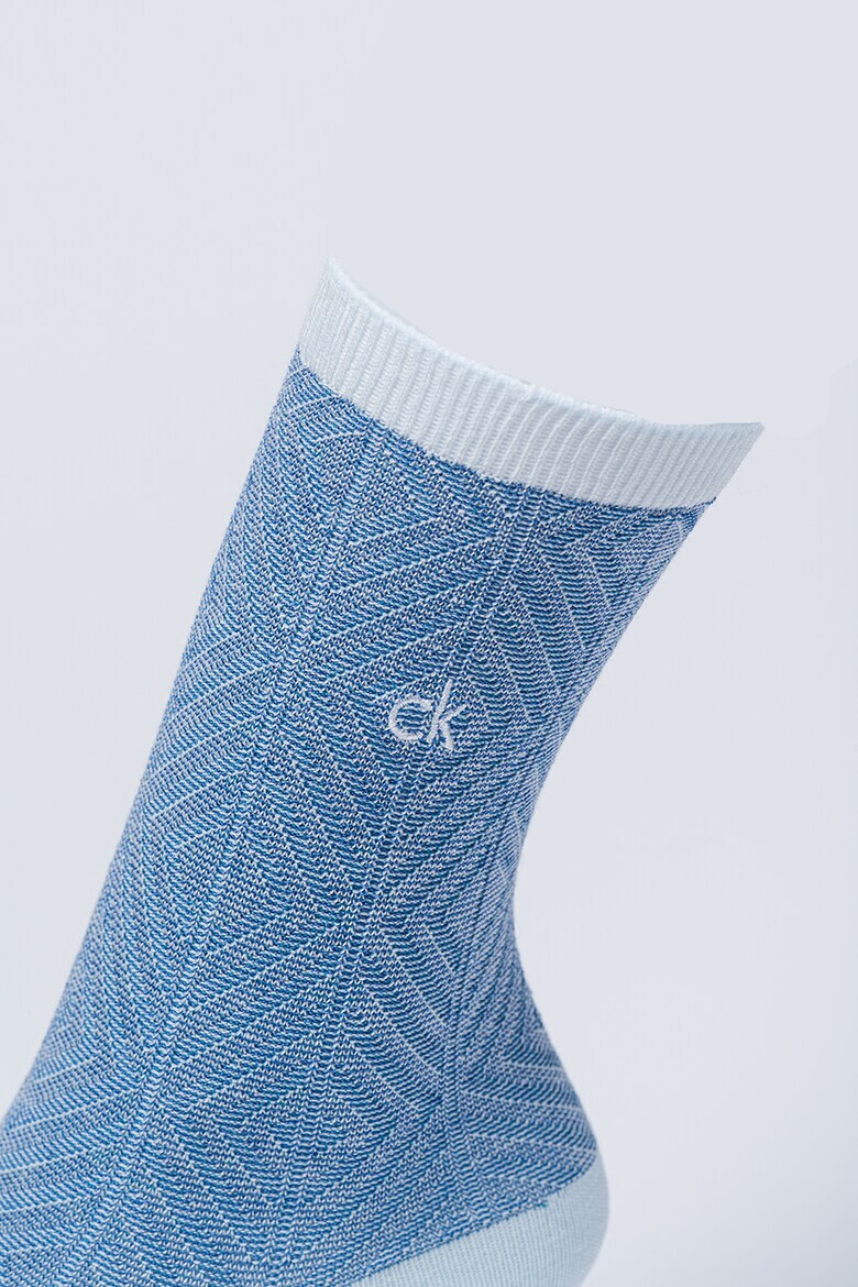 CALVIN KLEIN Дълги чорапи - 2 чифта - Pepit.bg