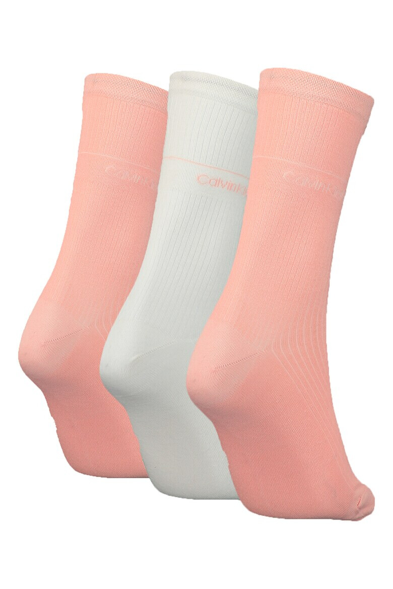 CALVIN KLEIN Дълги чорапи - 3 чифта - Pepit.bg