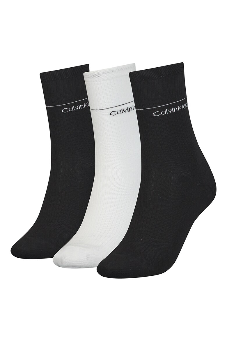CALVIN KLEIN Дълги чорапи - 3 чифта - Pepit.bg