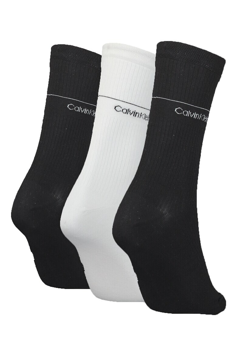 CALVIN KLEIN Дълги чорапи - 3 чифта - Pepit.bg