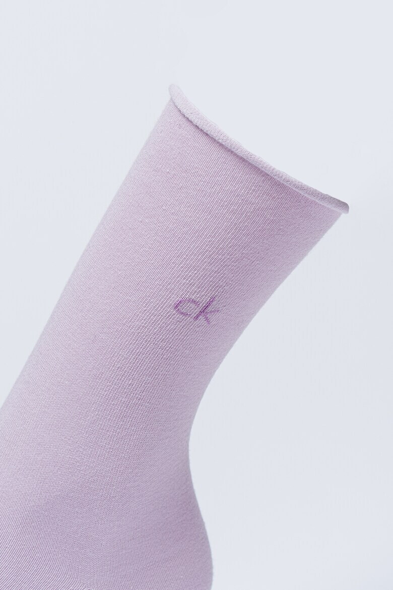 CALVIN KLEIN Дълги чорапи с бляскави елементи - 4 чифта - Pepit.bg