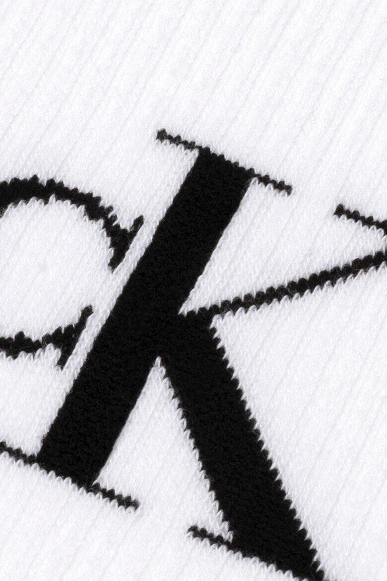 CALVIN KLEIN Дълги чорапи с лого - 2 чифта - Pepit.bg