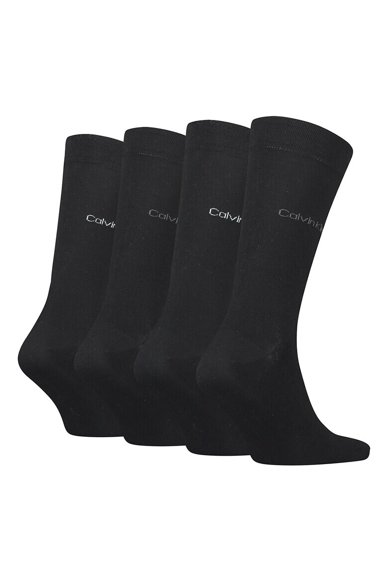 CALVIN KLEIN Дълги чорапи с лого - 4 чифта - Pepit.bg